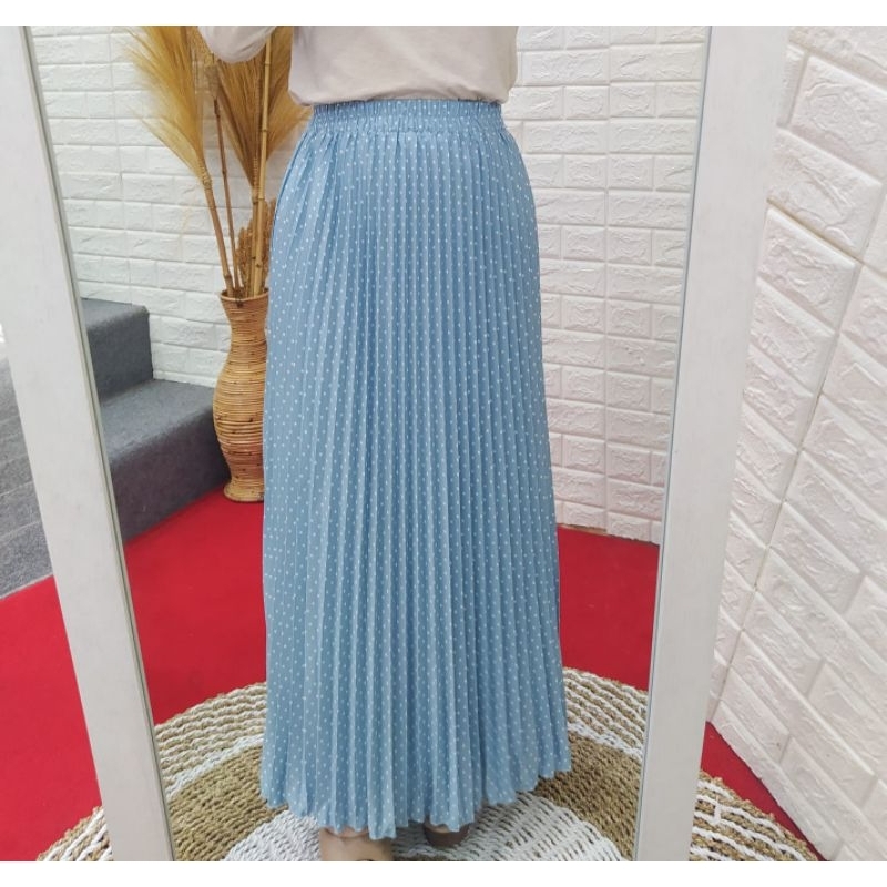 Rok Plisket Polka by Irwinov Premium