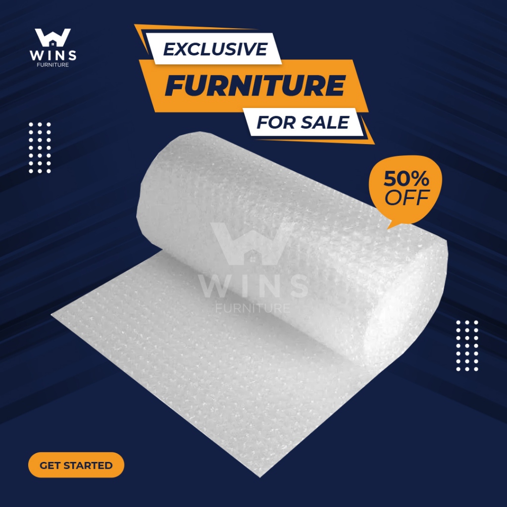 

Wins Bubble Wrap / Wraping / Extra Packing