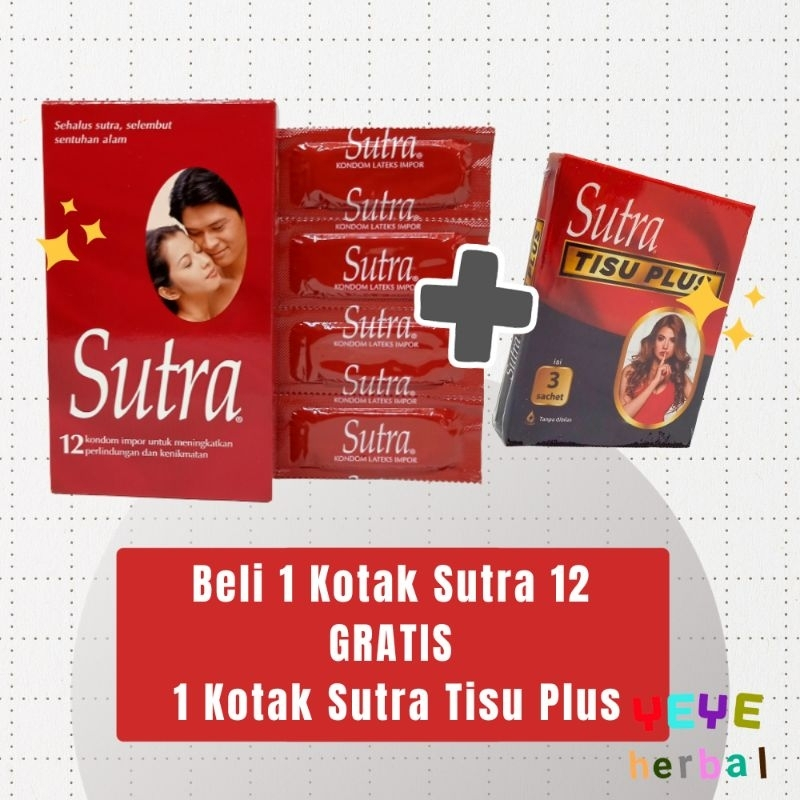 Banda Aceh Kondom Sutra Merah isi 12 pcs Bonus Tisu Magic Sutra - Kondom Tipis Sutra / BISA BAYAR DI