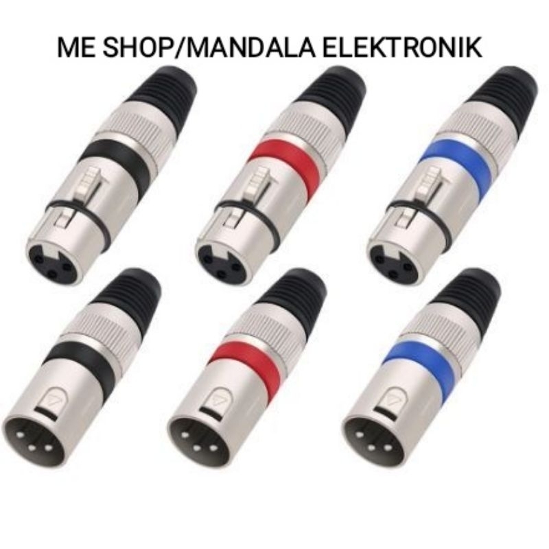 jack canon xlr male/female jack audio mixer