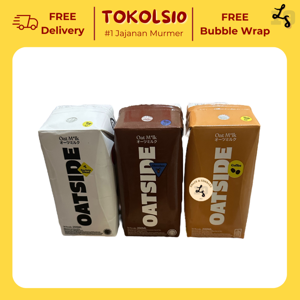 

Susu Oatside Oat Milk Barista Blend/Coffee/Chocolate @200ml