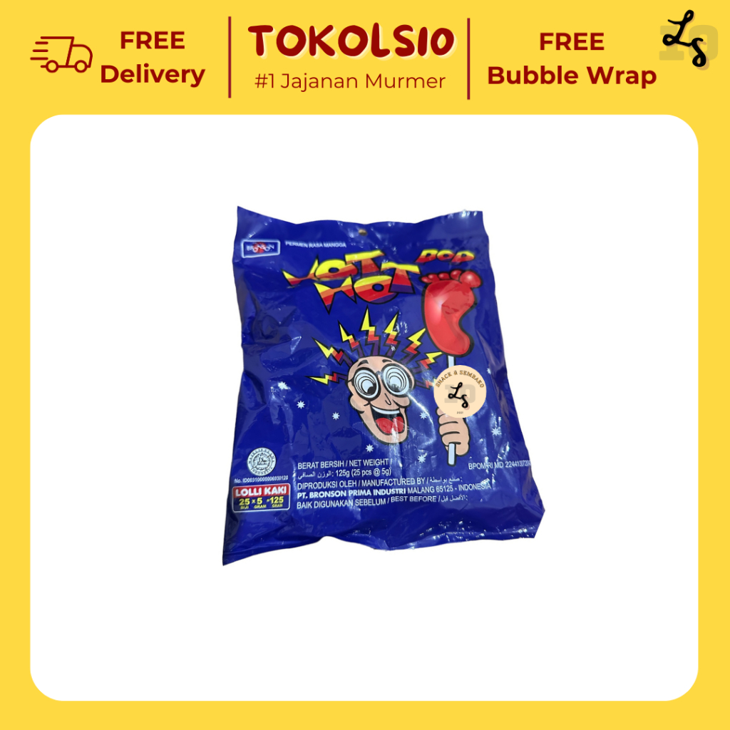 

Permen Kaki Hot Hot Pop Isi 25 pcs