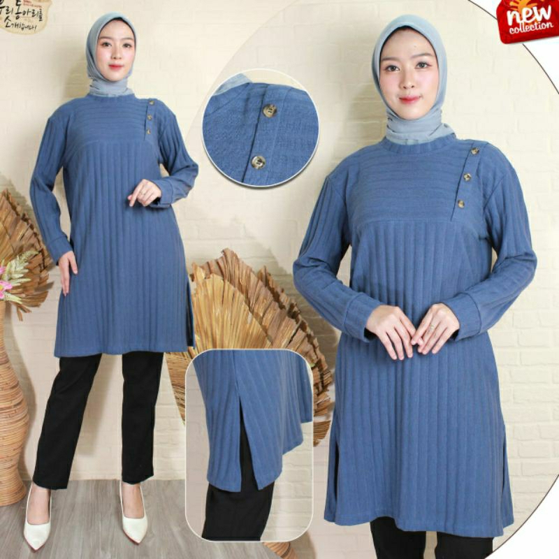 TUNIK TERBARU/TUNIK VIRAL/TUNIK TERLARIS/TUNIK JOMBO/TUNIK PREMIUM/ BUSANA MUSLIM/BUSANA WANITA