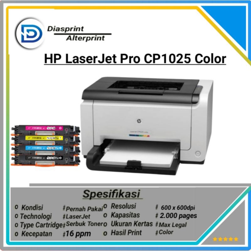 Printer Hp Color Cp1025 Murah