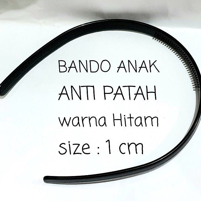 Bando Plastik Hitam || Bando Anak Plastik
