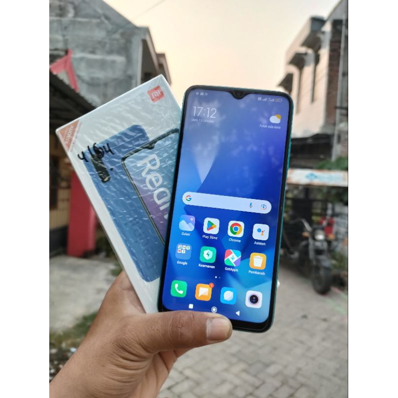 Redmi 9t Ram (4+1)/64 gb Lengkap (second)