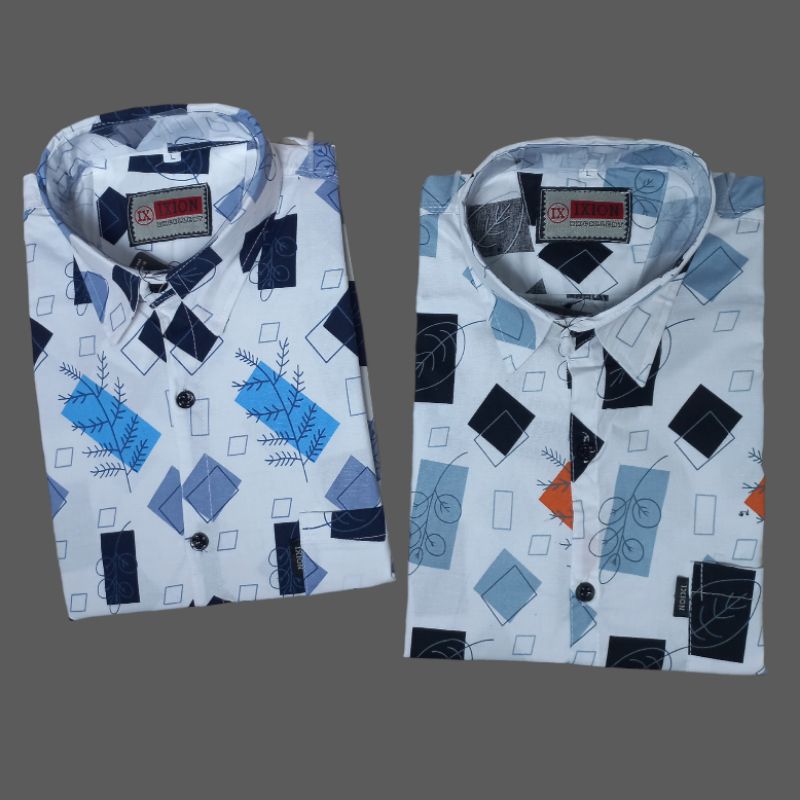 Kemeja Katun Strech Lengan Pendek/Kemeja Pria Lengan Pendek/Kemeja Laki-Laki Lengan Pendek