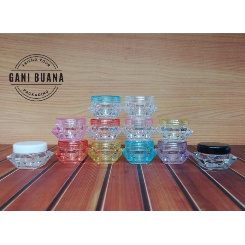 POT CREAM DIAMOND 5GR/POT WADAH CREAM 5GR DIAMOND
