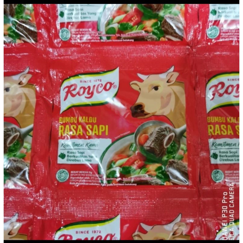 

Royco ayam dan sapi renceng 8gr