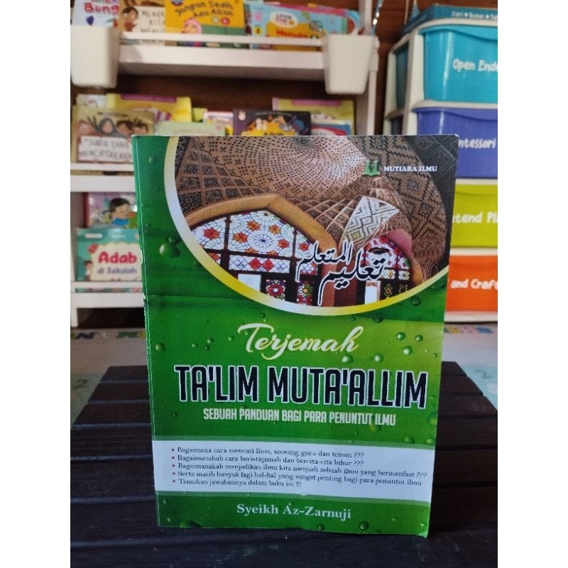 Kitab Ta'lim Muta'alim - Arab dan terjemahan