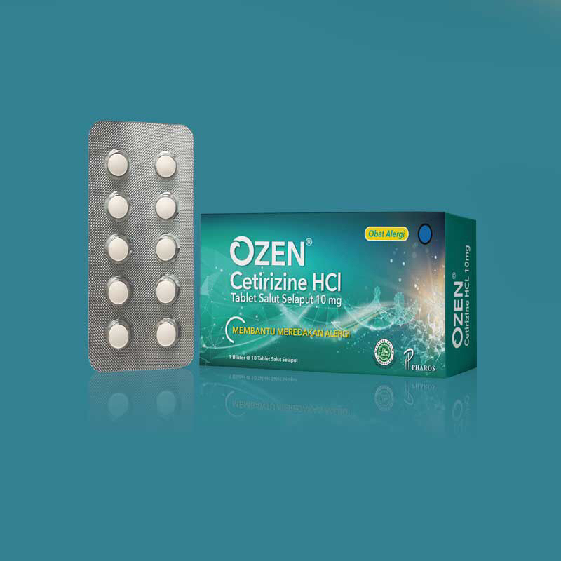 OZEN TABLET 10mg / OZEN CETIRIZINE TABLET 10mg
