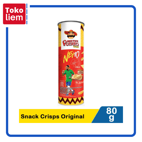 

Mister Potato Snack Crisps Original 80G