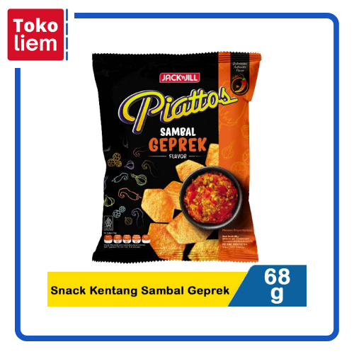 

Piattos Snack Kentang Sambal Geprek 68G