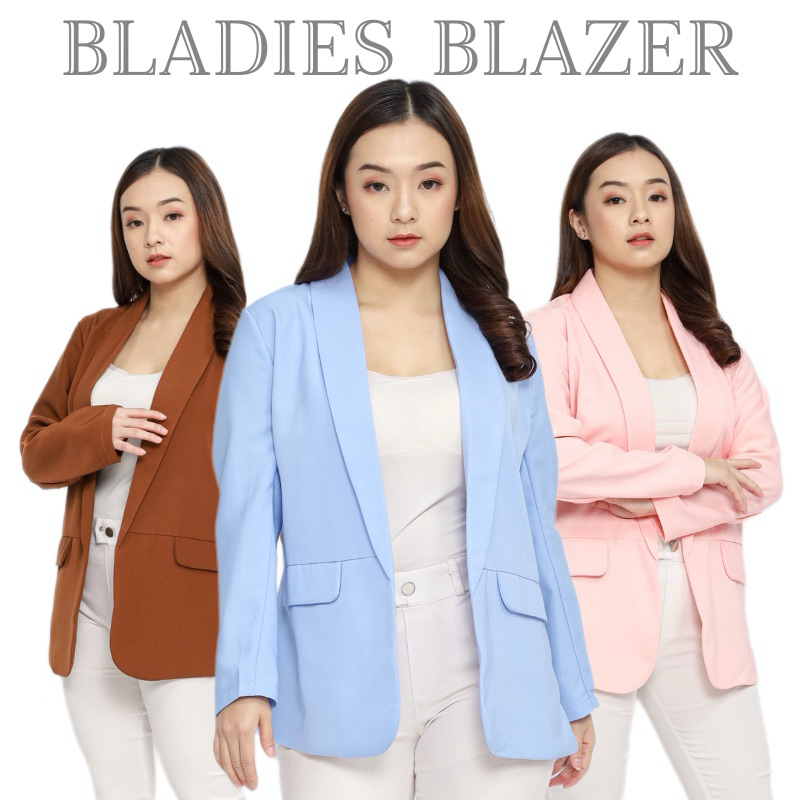 Blazer Bladies Viral - Blazer Oversize Wanita Korea - Blezer Wanita Korea- Jas Blazer wanita Jumbo K