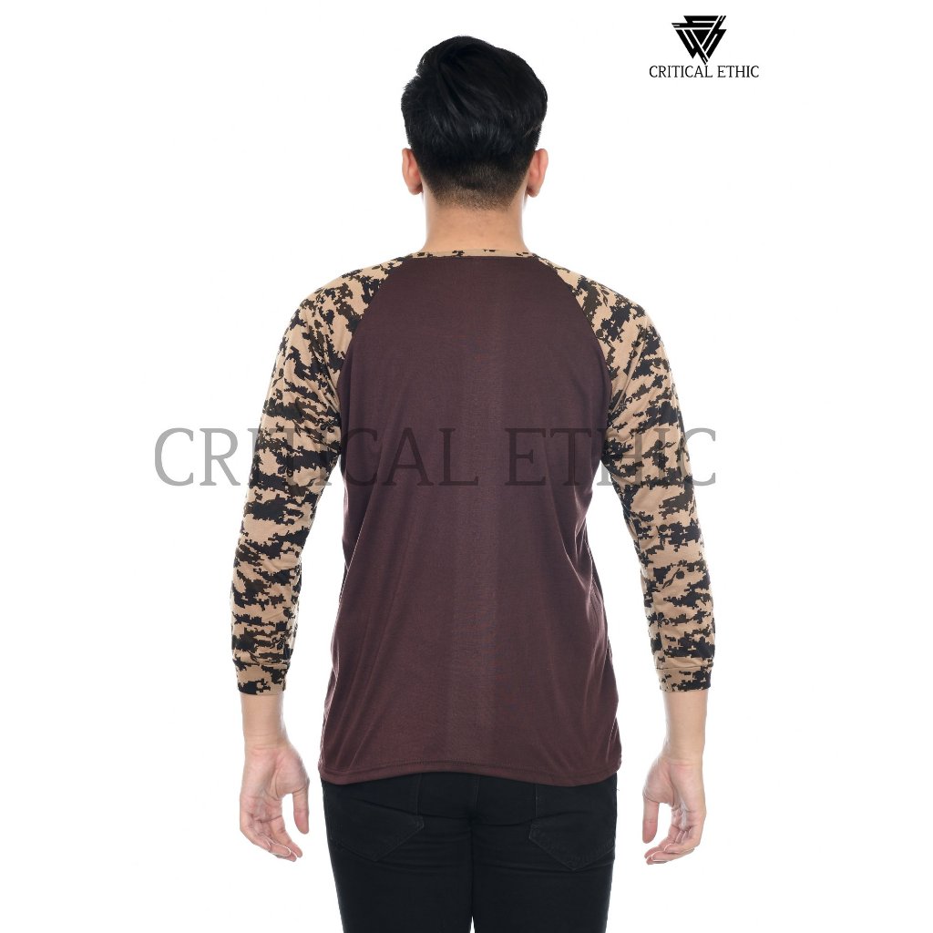 CRITICAL : KAOS PRAMUKA SABLON SCOUT RAGLAN DI DADAN KAOS LENGAN PANJANG KAOS PRIA COD