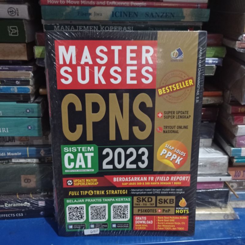 buku bekas MASTER SUKSES CPNS  2023  SISTEM CAT