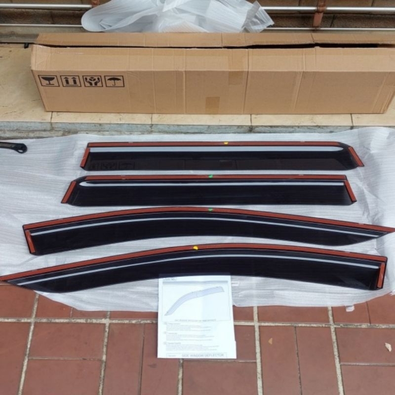 Talang Air Side Visor Asli Mitsubishi Xpander Xpander Cross Original