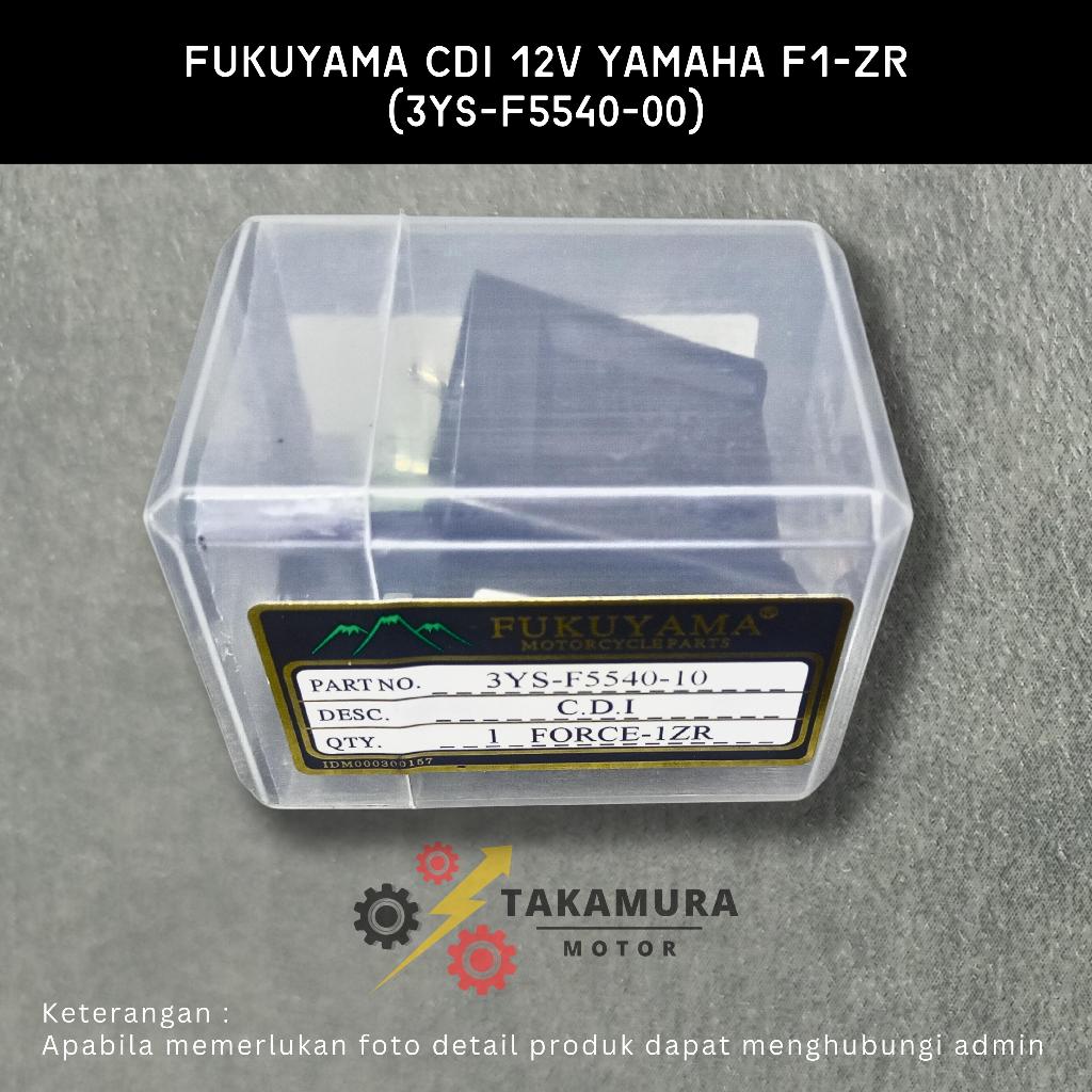 Fukuyama CDI Pengapian 12V Volt Yamaha F1ZR - F1-ZR - Force 1 ZR - Force One ZR (3YS-F5540-00)