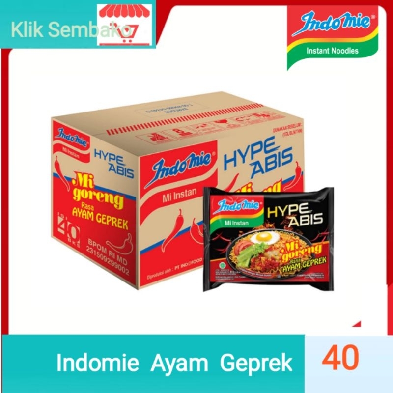 

Indomie Ayam Geprek