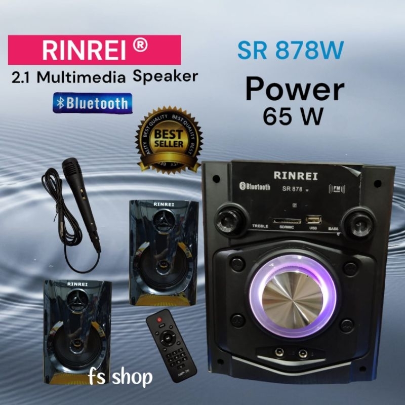 speaker aktif RINREI SR-878W speaker bluetooth