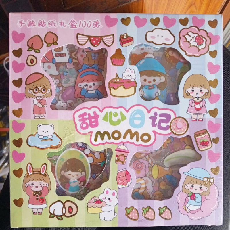 

STIKER VIRAL MOMO 100 LEMBAR 4 WARNA