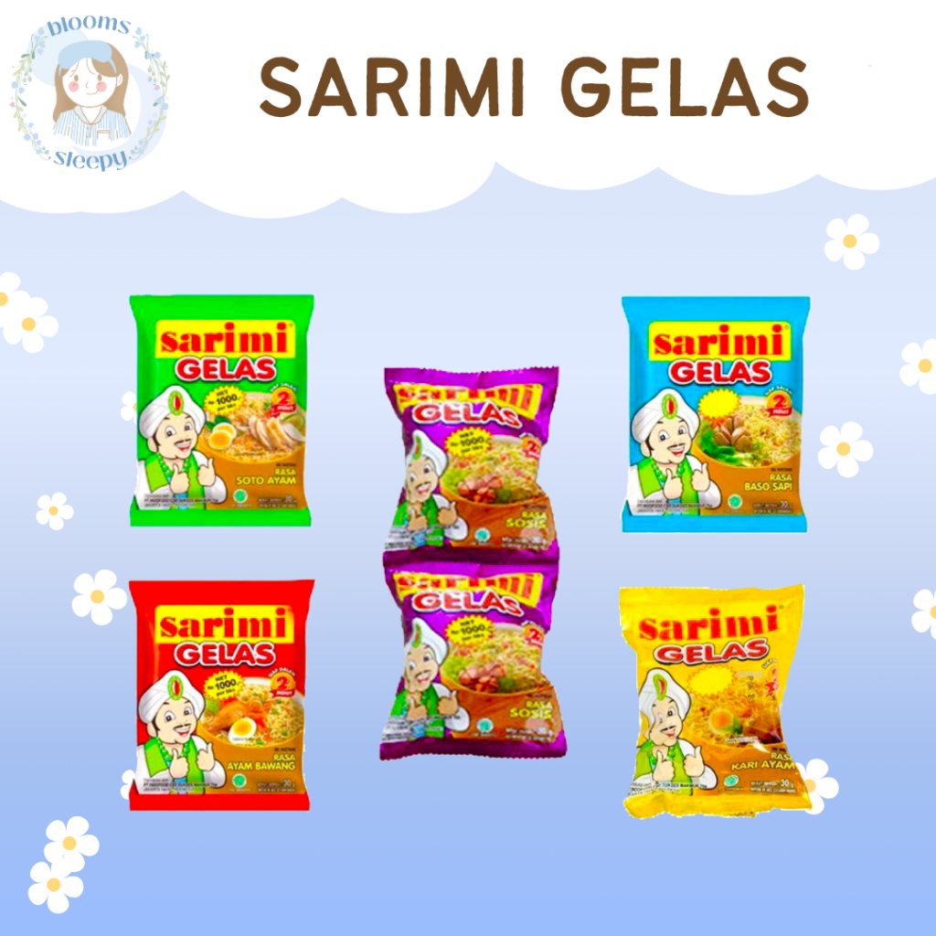 

SARIMI GELAS RENTENG ISI 10X30 GR