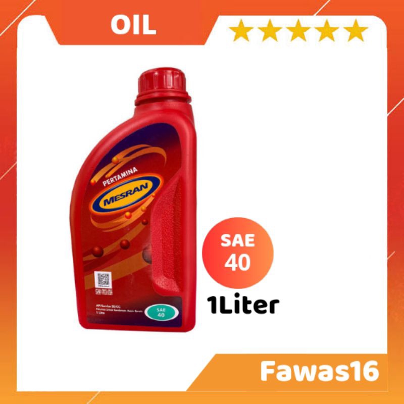 oli mesran SAE 40 1liter
