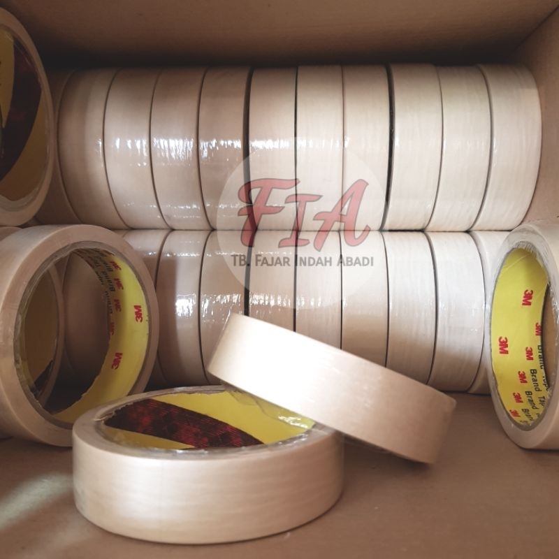 

lakban kertas 3M masking tape uk 24 mm