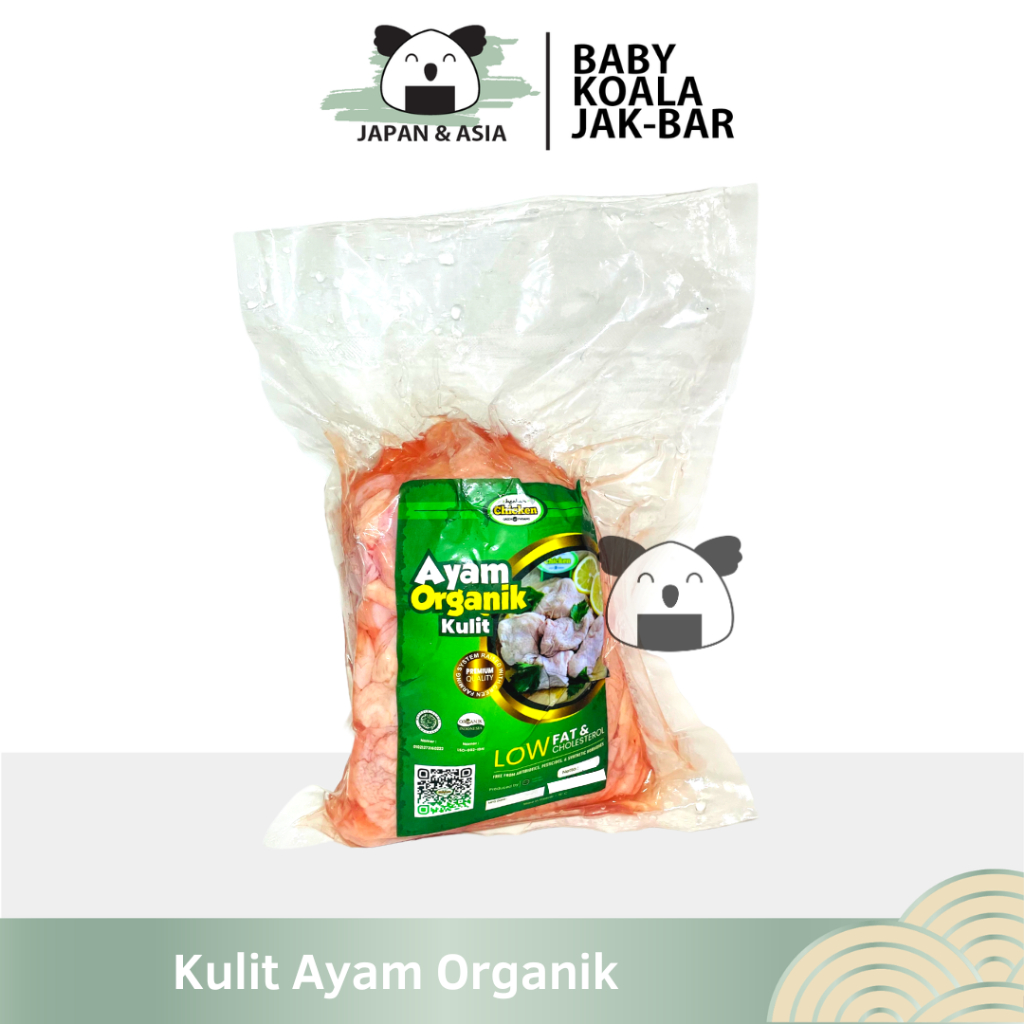 

BERKAH Chicken Organik Kulit Ayam 1 Kg Halal///