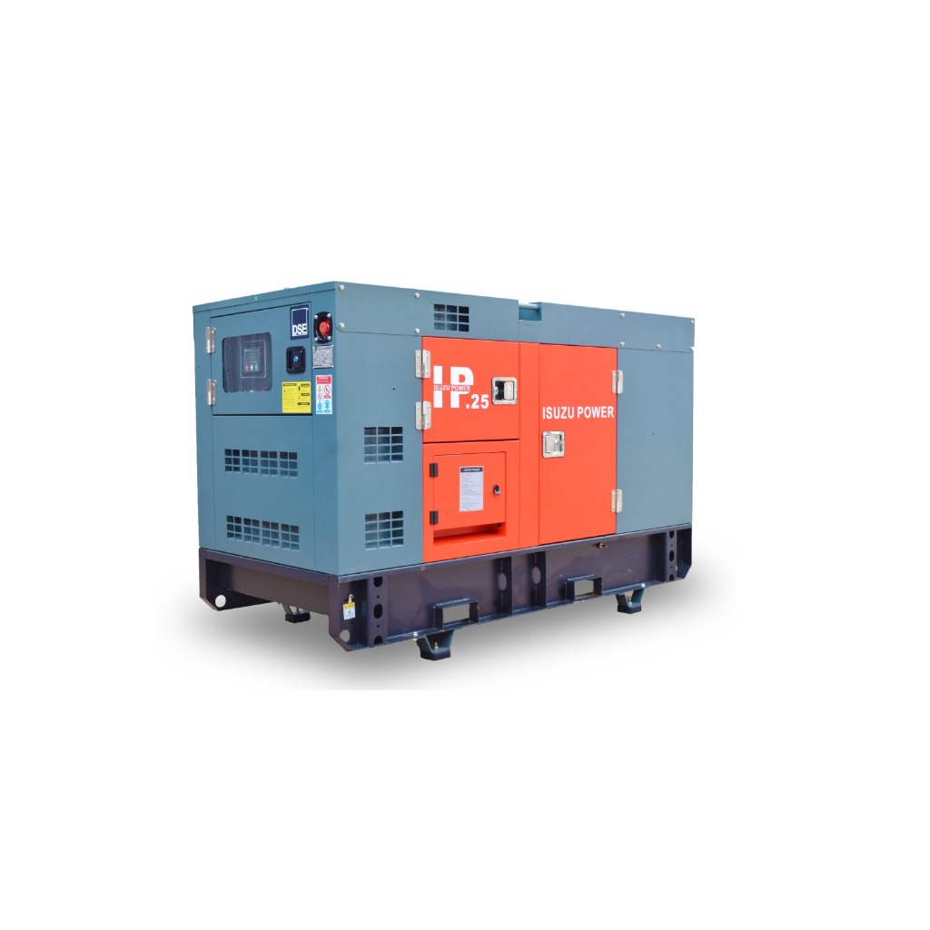 Genset Silent 25 KVA ISUZU IP25 Diesel Generator Set