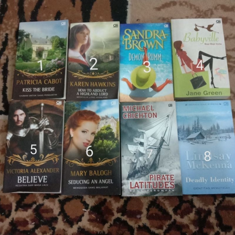 NOVEL GRAMEDIA PRELOVED