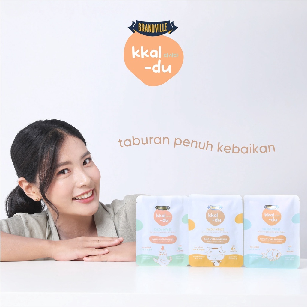 

GRANDVILLE KKaldu Kaldu MPASI Natural Seasoning for Baby Non Msg 40Gr