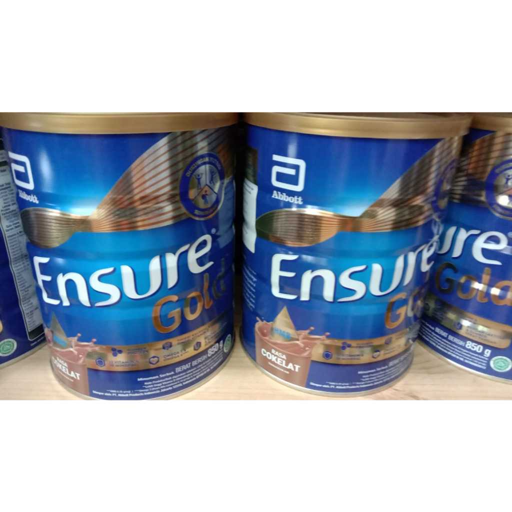 

Susu ensure gold rasa coklat 850g