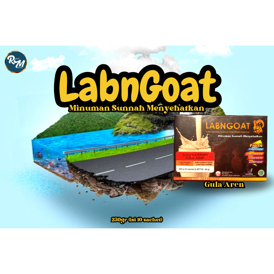 

Susu Kambing Etawa "LABN GOAT" Sumber Kalsium & Protein 250gr Rasa Gula Aren