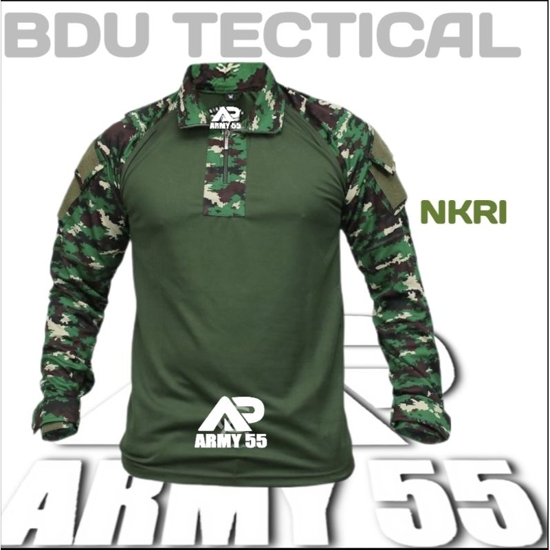 BDU Tactical //Kaos Lapangan /BDU lapangan BDU Loreng