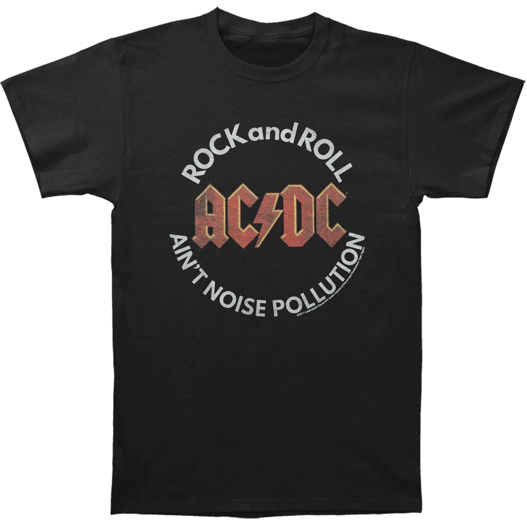 ACDC Pollution TShirt | Kaos Band Hard Rock
