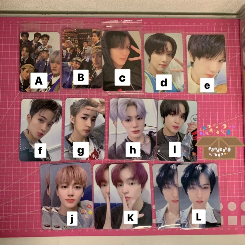 PHOTOCARD NCT DREAM ISTJ GROUP QR GOLDEN AGE KTOWN HAECHAN BENEFIT 50k MD NCT NATION JISUNG EVERLINE