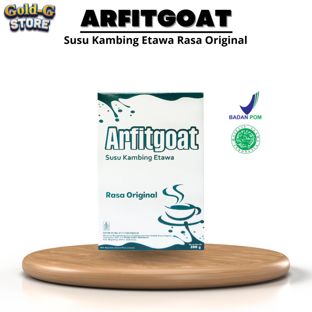 

Susu Kambing Etawa Bubuk ARFITGOAT ORIGINAL Untuk Sesak Nafas Dan Kepadatan Tulang