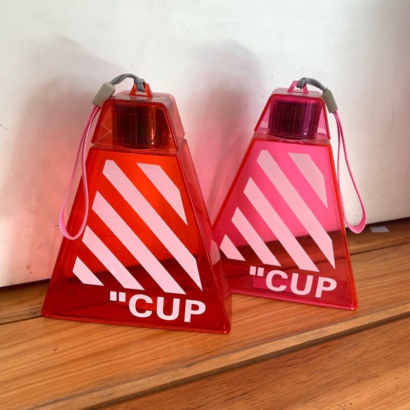 Botol Minum Gepeng Segitiga