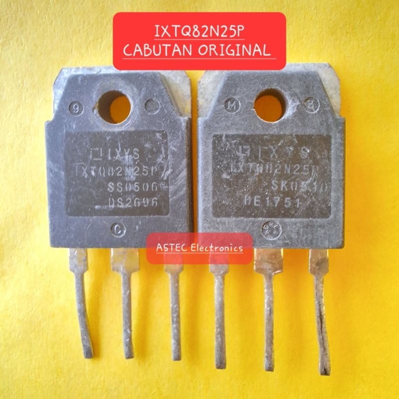 Mosfet IXTQ82N25P IXTQ82N25 Cabutan