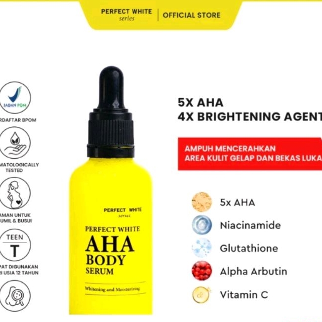 PERFECT WHITE BODY SERUM AHA 50ml