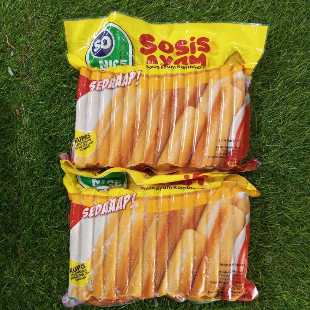 

Sosis So Nice 1 kilo 1kg Frozen Food isi 40 pcs