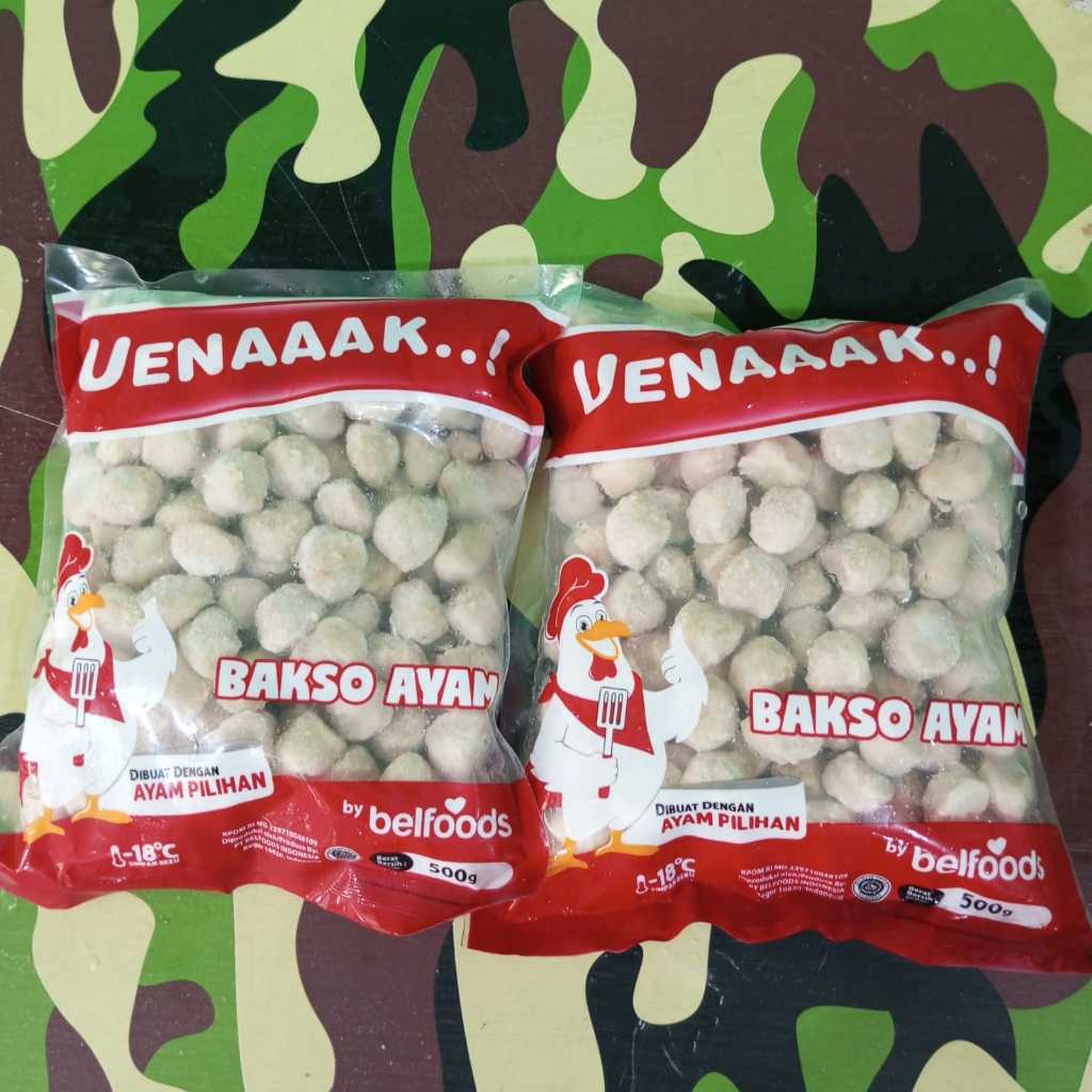 

Belfoods Bakso Ayam 500 gram Frozen Food