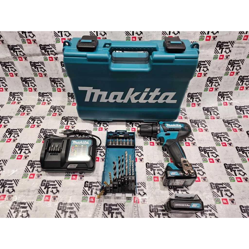 Paket Mata Bor Set Makita Mesin Bor Baterai Cordless Drill Makita 12V