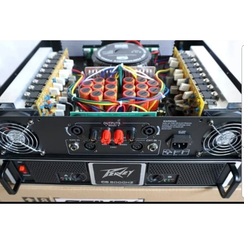 POWER AMPLIFIER PEAVEY CS 8000HZ/CS 8000 HZ/CS8000HZ MANTAP