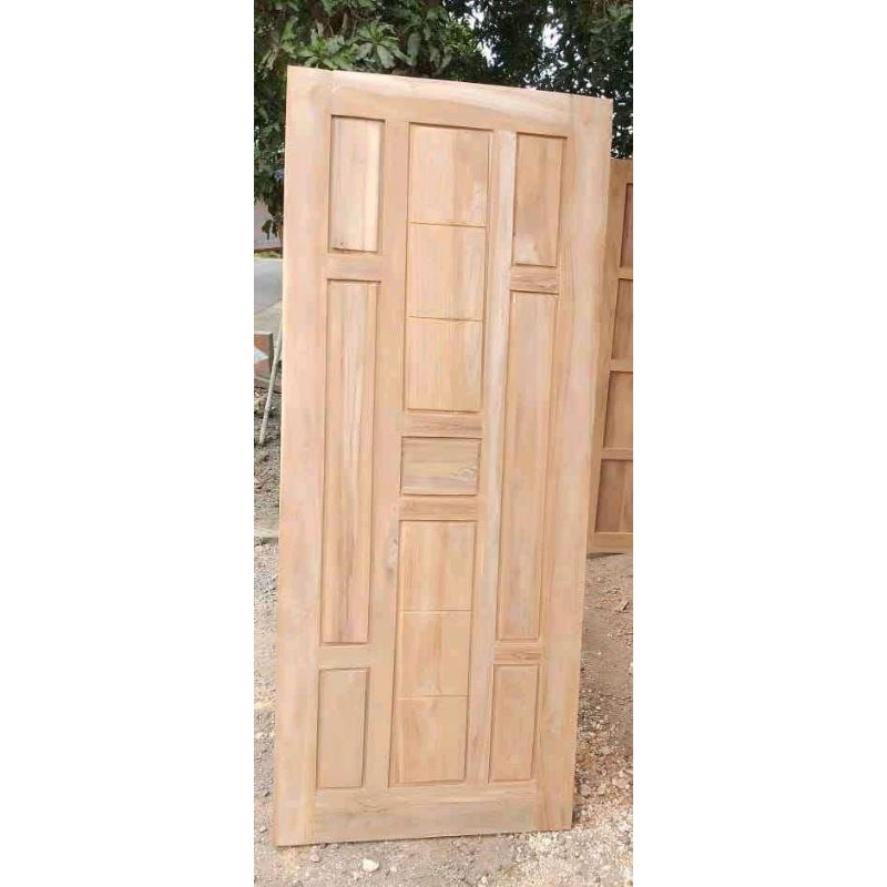 pintu kamar jati minimalis