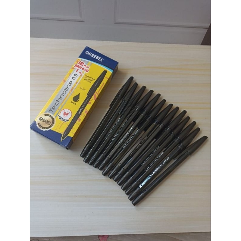

PULPEN GREEBEL technoline 0.5mm/bolpoin isi 13pcs