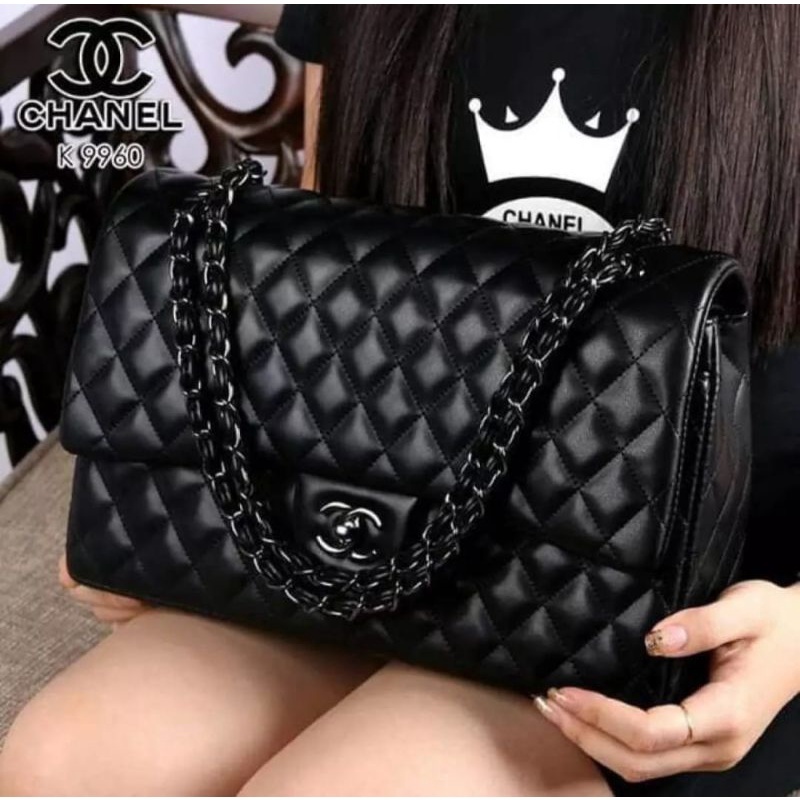 Tas Selempang Bahu Wanita MAXI - Slingbag Fashion Tali Rantai Wanita Cantik Kekinian