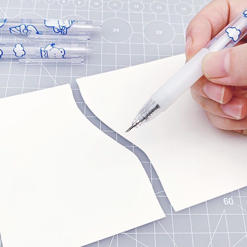 

Bolpen Cutter / Mini Pulpen Cutter / Pisau Mini Pisau Pemotong DIY / Pisau Ukir Lucu Untuk Parcel / Kantor / Sekolah