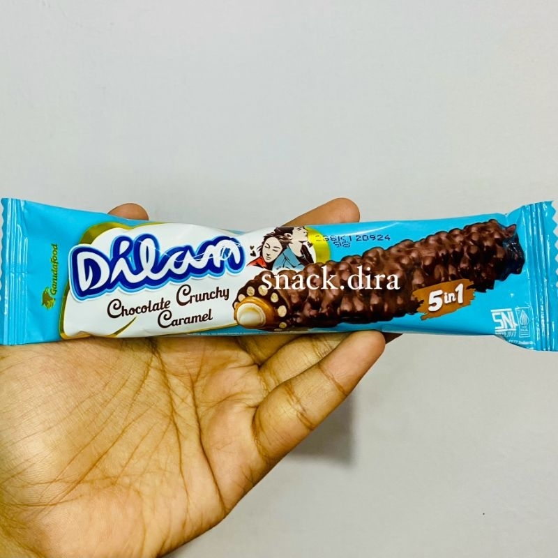 

Dilan Chocolate Crunchy Caramel dan Dilan Bar